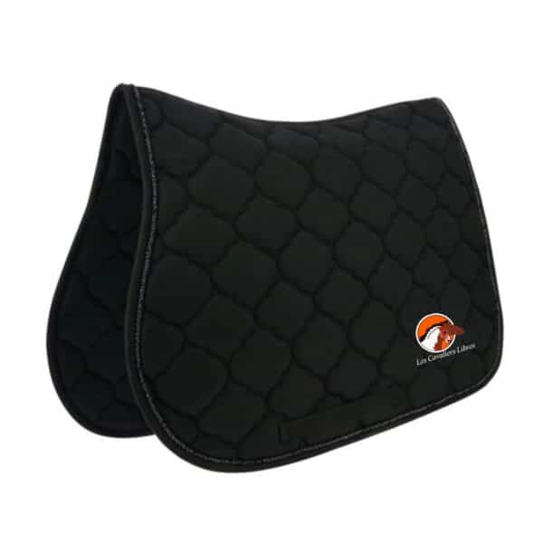 Tapis de dressage - Riding World - Les cavaliers libres - Noir