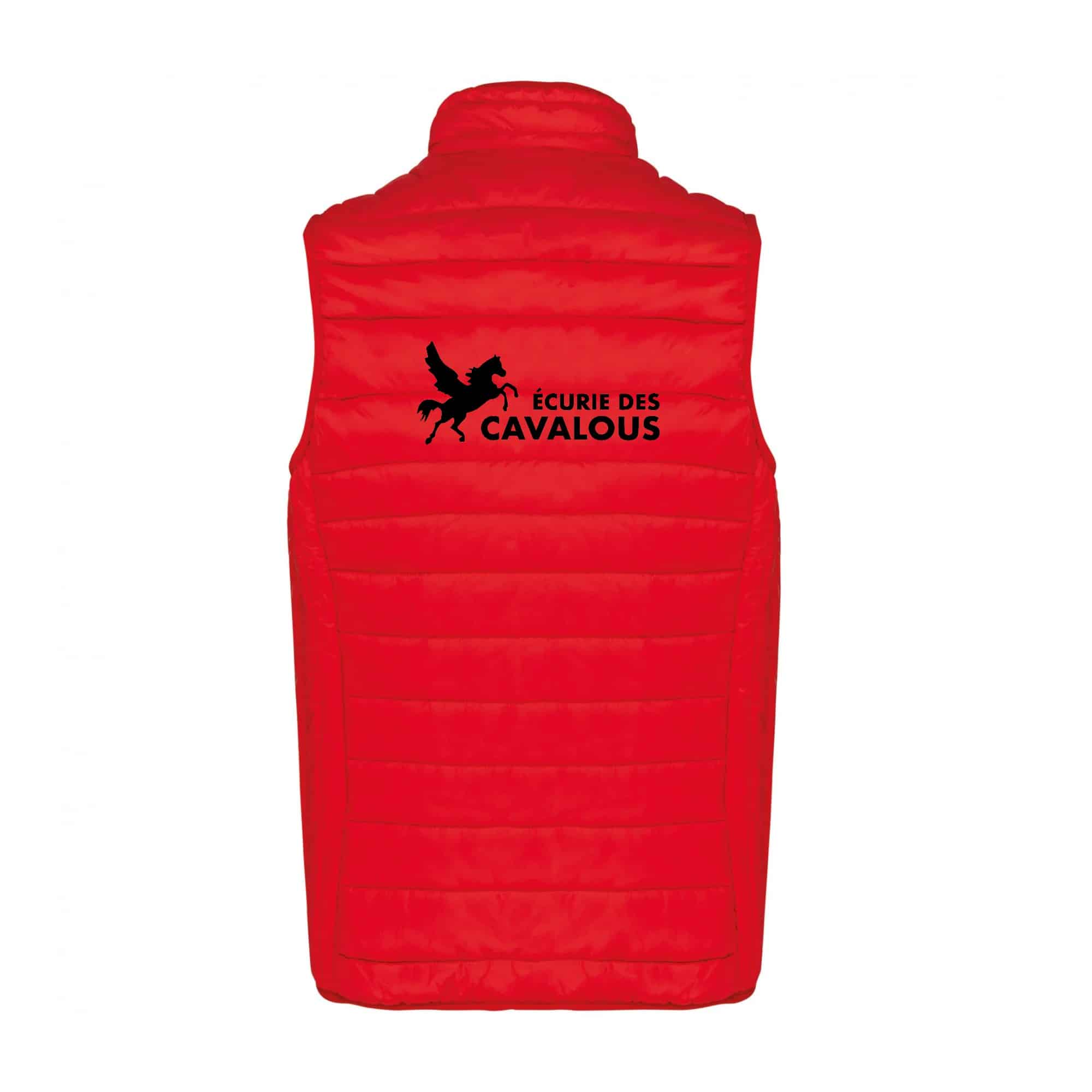 DOUDOUNE SANS MANCHES (femme) - Ecurie des Cavalous - K6114 – Image 5