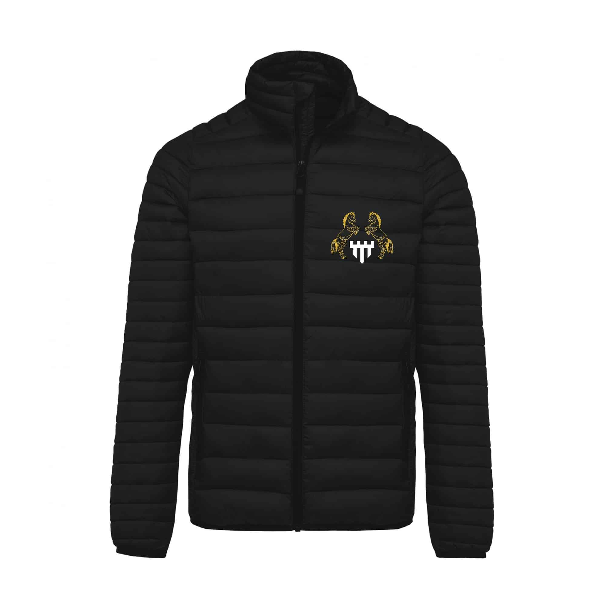 DOUDOUNE AVEC MANCHES (homme) - Les écuries Château Laval – Noir - K6120