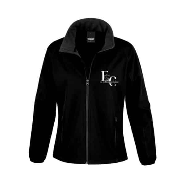 SOFTSHELL ECO (femme) – les ecuries de la choisille - Noir - R231F