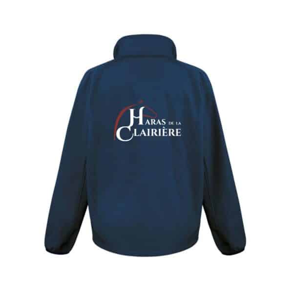 SOFTSHELL ECO (homme) – HDLC Haras de la Clairière - Navy - RS231 – Image 2