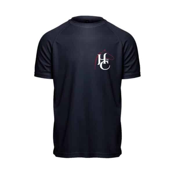 T-Shirt respirant (homme) - HDLC Haras de la Clairière - Navy - PK140