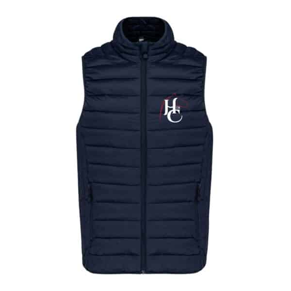 DOUDOUNE SANS MANCHES (homme) - HDLC Haras de la Clairière - Navy - K6113