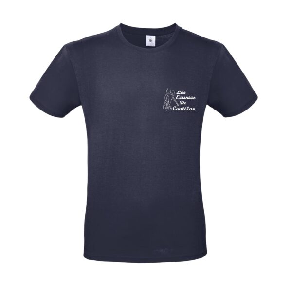 T-SHIRT (homme) - Les écuries de Coatélan - Navy - BC03T