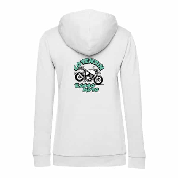 SWEAT ZIPPÉ (femme) - Cotentin Rasso Moto - BCW03Q – Image 2