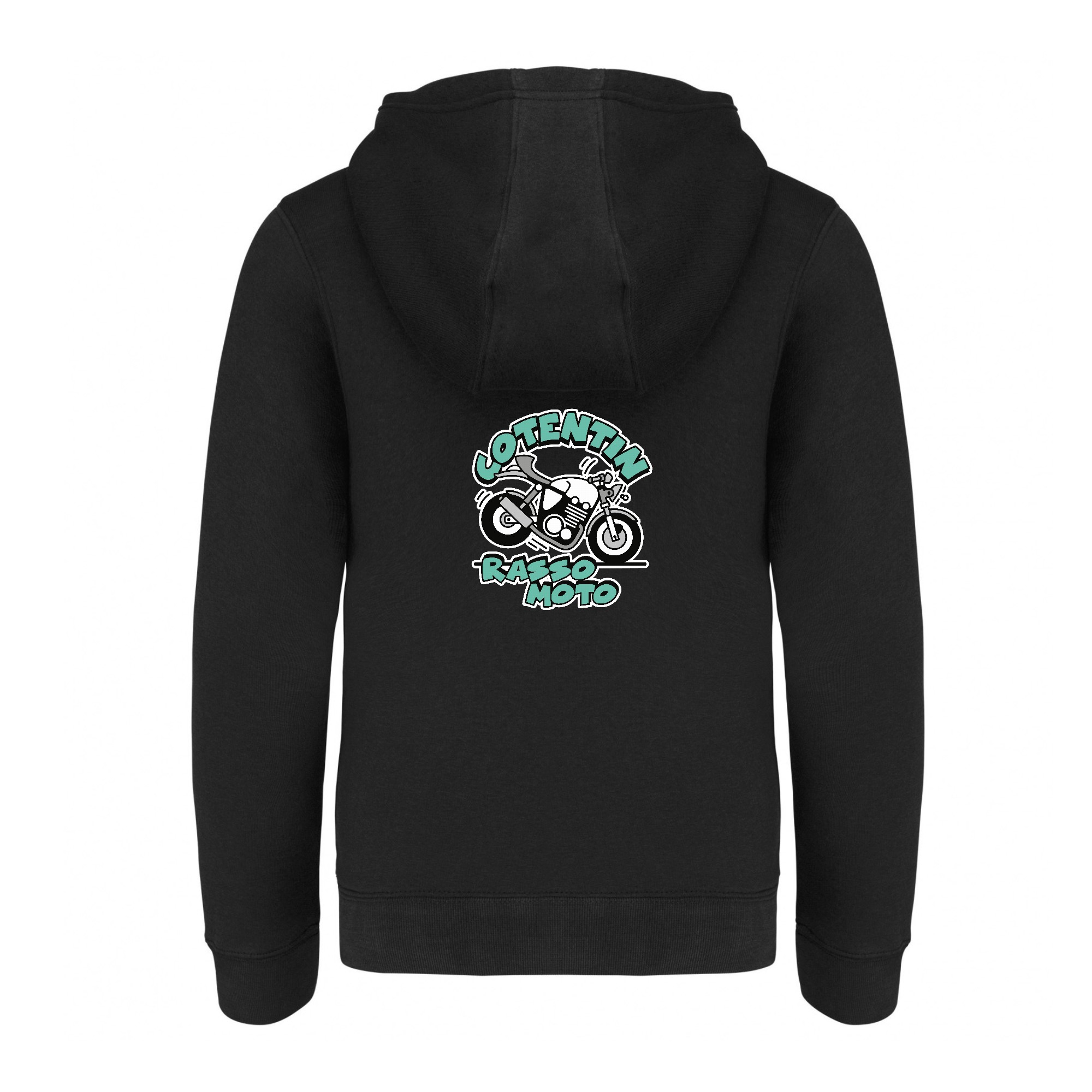 SWEAT A CAPUCHE (enfant) - Cotentin Rasso Moto - K477 – Image 3