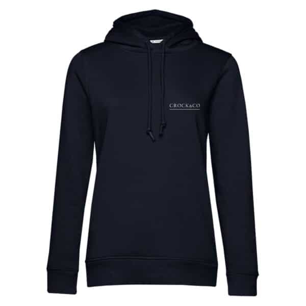 SWEAT A CAPUCHE (femme) – crock&co - Navy - BCW34B