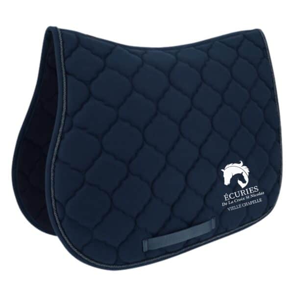 TAPIS RIDING WORLD - ECURIES de La Croix Saint Nicolas - Navy - 20453