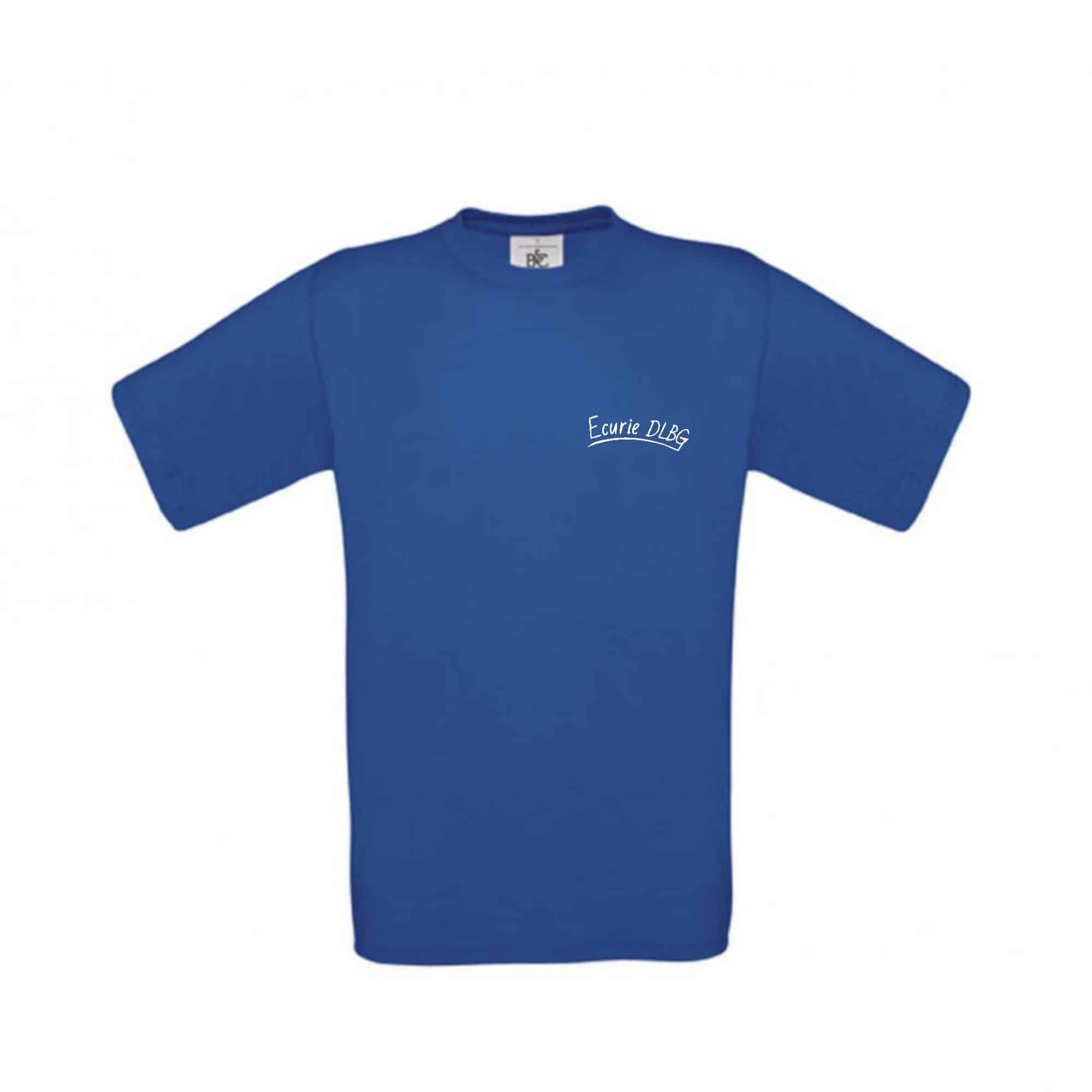 T-SHIRT (homme) - Ecurie DLBG - Bleu roi - BC03T