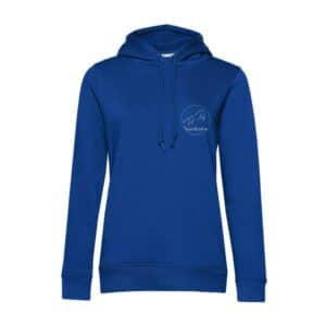 SWEAT A CAPUCHE (femme) – Equidome – Bleu roi - BCW34B