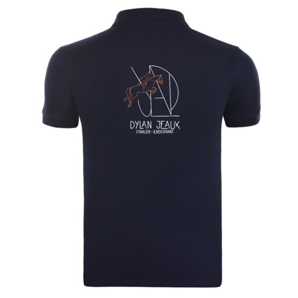 POLO premium (enfant) - Dylan Jeaux - Navy - K249 – Image 2