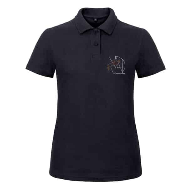 Polo premium (femme) - Dylan Jeaux - Navy - BCW463