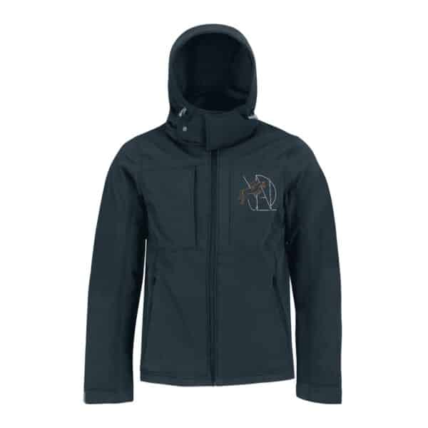 SOFTSHELL (homme) - Dylan Jeaux - Navy - BC650