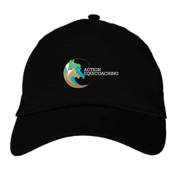 Casquette (économique) - Action Equicoaching - Noir - RC080