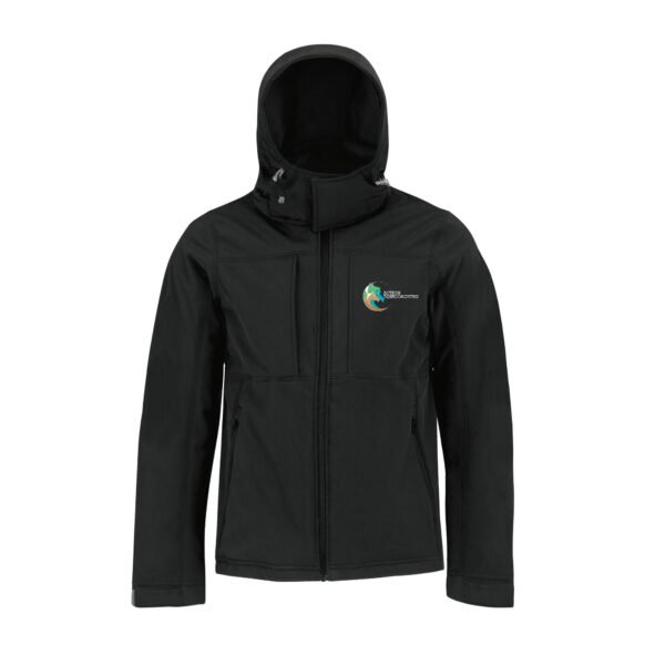 SOFTSHELL (enfant) - Action Equicoaching - Noir - BC651