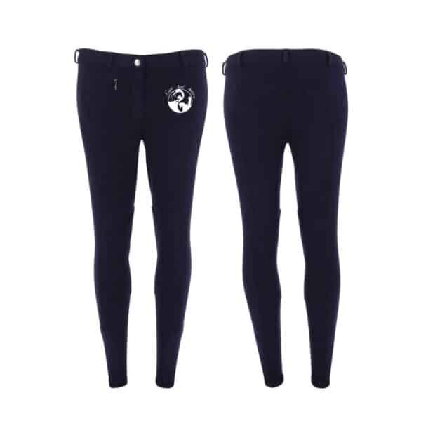 Pantalon d'équitation RIDING WORLD (femme) - association équi-tout'horizon - Navy - 989071