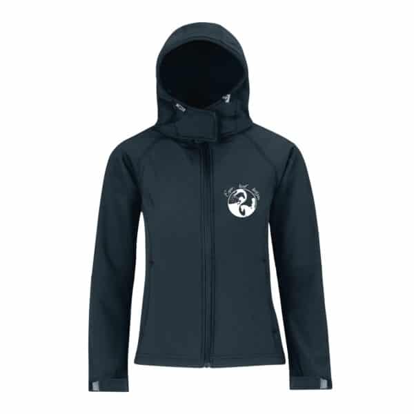 SOFTSHELL (femme) - association équi-tout'horizon - Navy - BC660