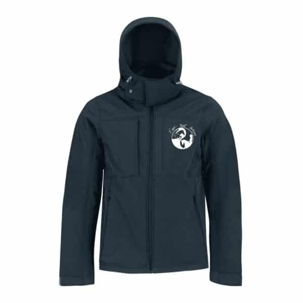 SOFTSHELL (homme) - association équi-tout'horizon - Navy - BC650