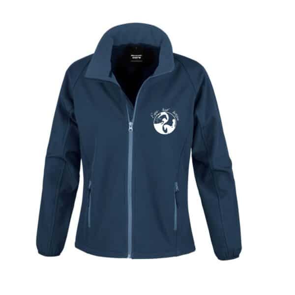 SOFTSHELL ECO (femme) – association équi-tout'horizon - Navy - R231F