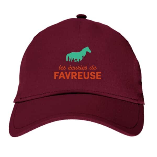 CASQUETTE - ECURIES DE FAVREUSE - Bordeaux - BF015