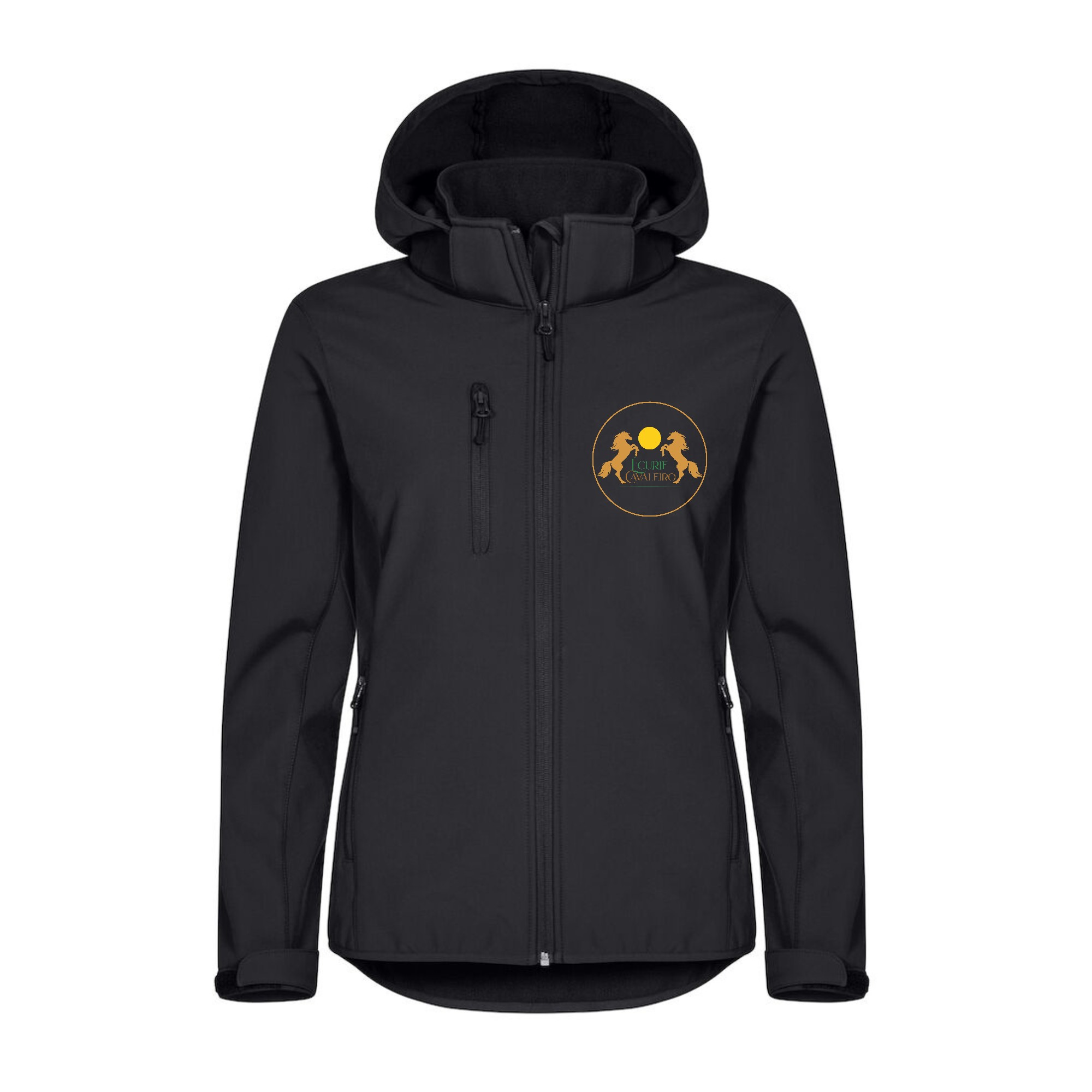 SOFTSHELL "Classic" (femme) - Association Cavaleiro&Co - Noir - 0200917