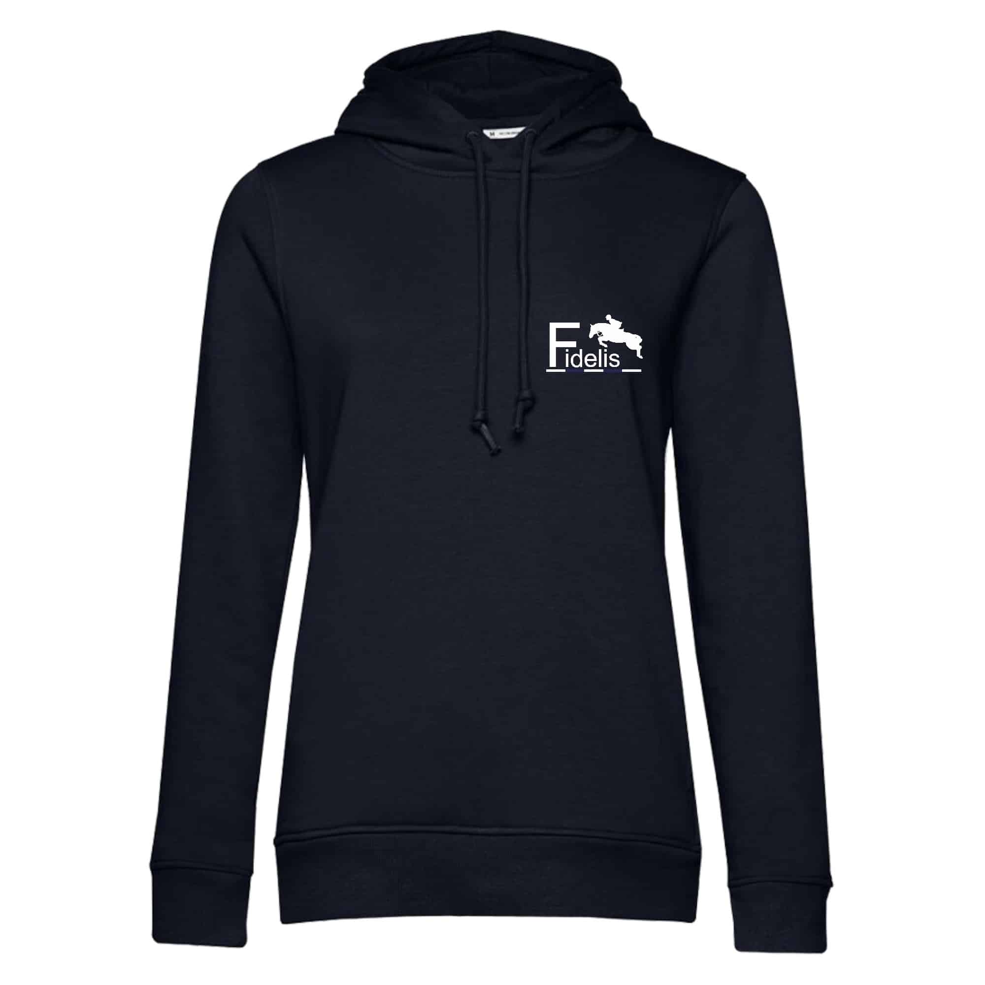 SWEAT A CAPUCHE (femme) – Écuries Fidelis - Navy - BCW34B