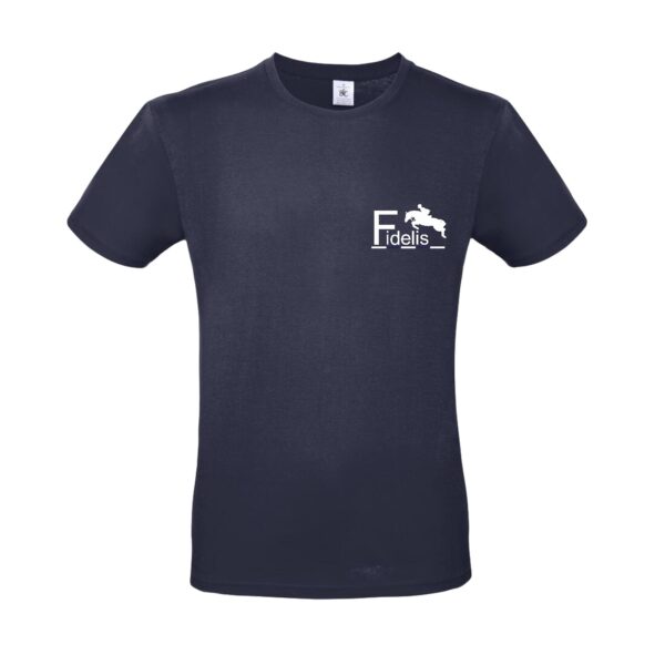 T-SHIRT (homme) - Écuries Fidelis - Navy - BC03T