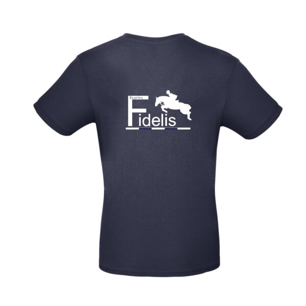 T-SHIRT (enfant) - Écuries Fidelis - Navy - BC191 – Image 2