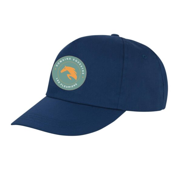 Casquette (économique) - Domaine Les Fleuriers - Navy - RC080