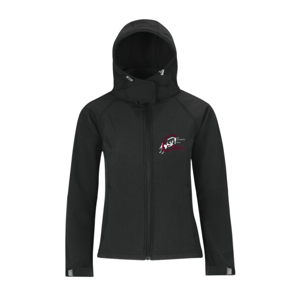 SOFTSHELL (femme) - ecurie de la galine - Noir - BC660