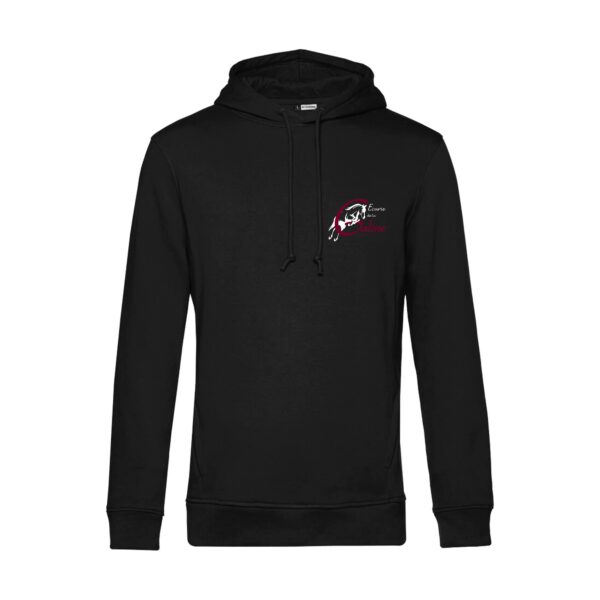 SWEAT A CAPUCHE (homme) - ecurie de la galine - Noir - BCU33B