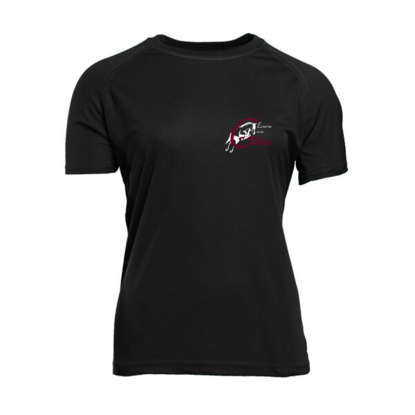 T-Shirt respirant (femme) - ecurie de la galine - Noir - PK141