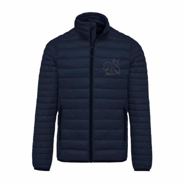 DOUDOUNE AVEC MANCHES (homme) - Julie and co - Navy - K6120