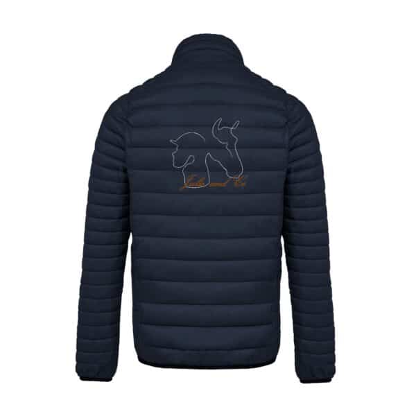 DOUDOUNE AVEC MANCHES (homme) - Julie and co - Navy - K6120 – Image 2