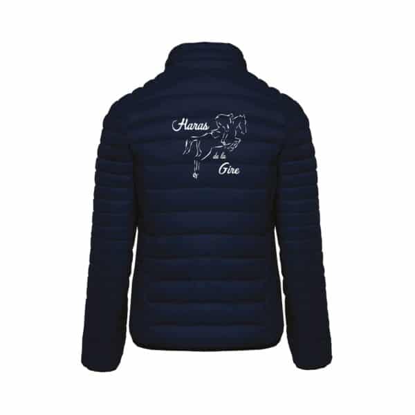 DOUDOUNE AVEC MANCHES (femme) - JMO EQUITATION - Navy - K6121 – Image 2