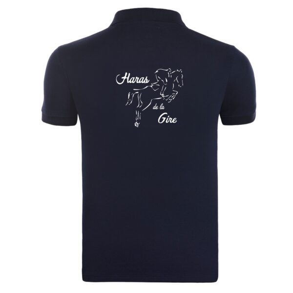 Polo premium (homme) - JMO EQUITATION - Navy - BCU426 – Image 2