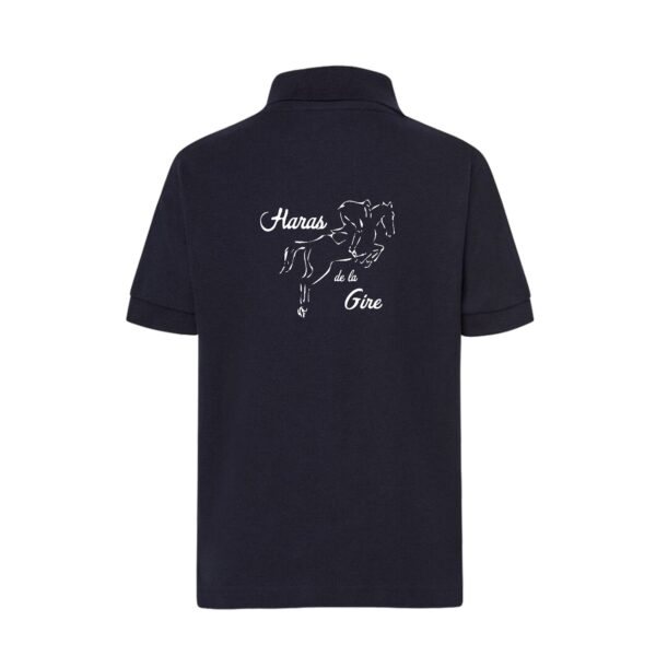 POLO premium (enfant) - JMO EQUITATION - Navy - K249 – Image 2