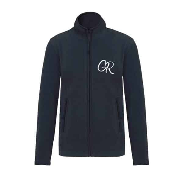 Veste micropolaire zippée (femme) – gaelle reichmuth - Navy – K907