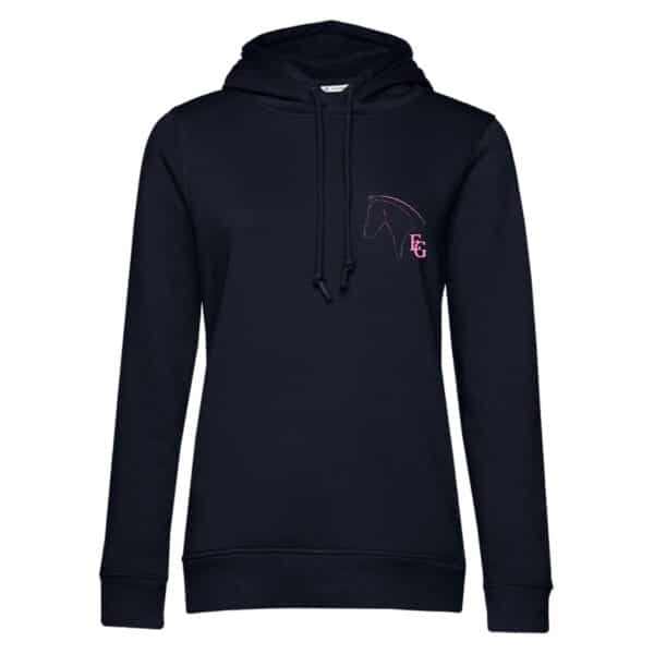 SWEAT A CAPUCHE (femme) – Les Écuries Grandé - Navy - BCW34B – Image 6