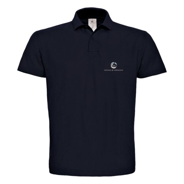 Polo premium (homme) - ELEVAGE DE GRESIGNAC - Navy - BCU426