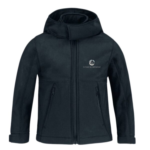 SOFTSHELL (enfant) - ELEVAGE DE GRESIGNAC - Navy - BC651