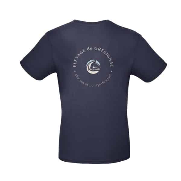 T-SHIRT (enfant) - ELEVAGE DE GRESIGNAC - Navy - BC191 – Image 2