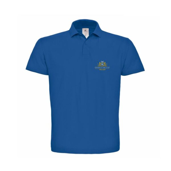 POLO (homme) - Domaine du Haut Silly - Bleu roi - BCID1