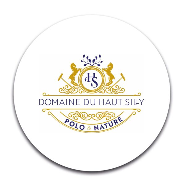 STICKER ROND - Domaine du Haut Silly - STI001