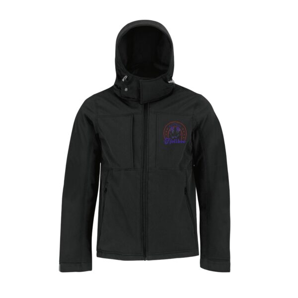 SOFTSHELL (enfant) - Ecurie d'Holiboo - Noir - BC651