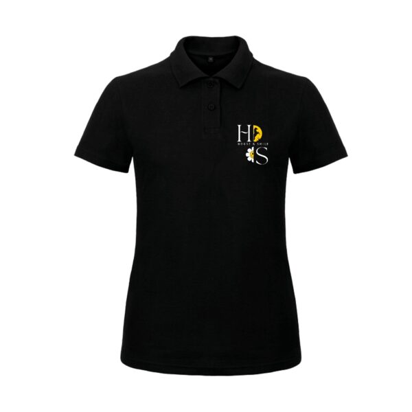 POLO (femme) - Horse & Smile – Noir - BCI1F