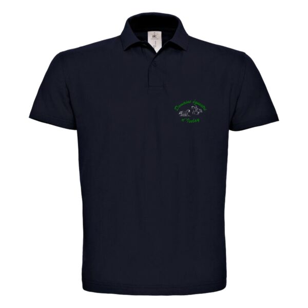 Polo premium (homme) - Ecuries d'iselay - Navy - BCU426