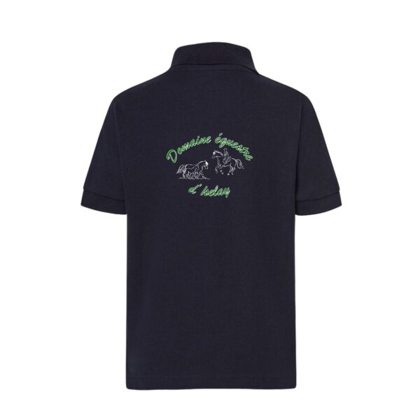 POLO premium (enfant) - Ecuries d'iselay - Navy - K249 – Image 2