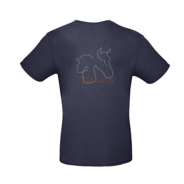 T-SHIRT (enfant) - Julie and co - Navy - BC191 – Image 2