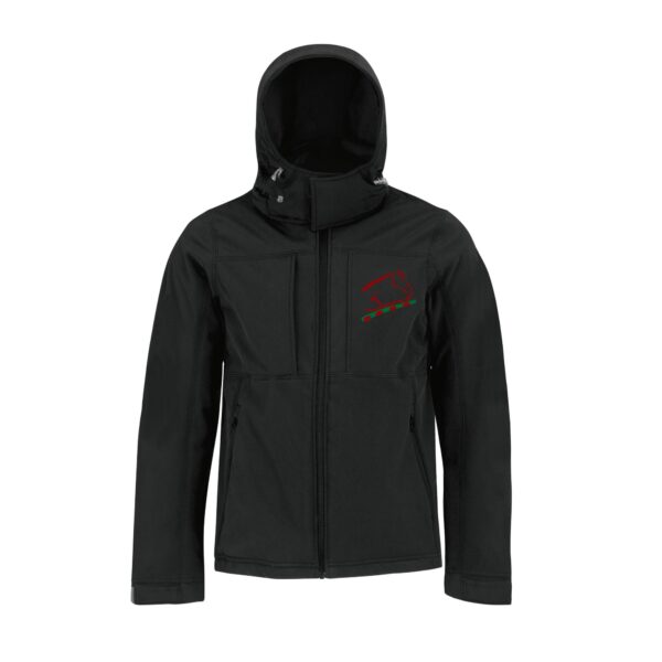 SOFTSHELL (homme) - jumping88 - Noir - BC650